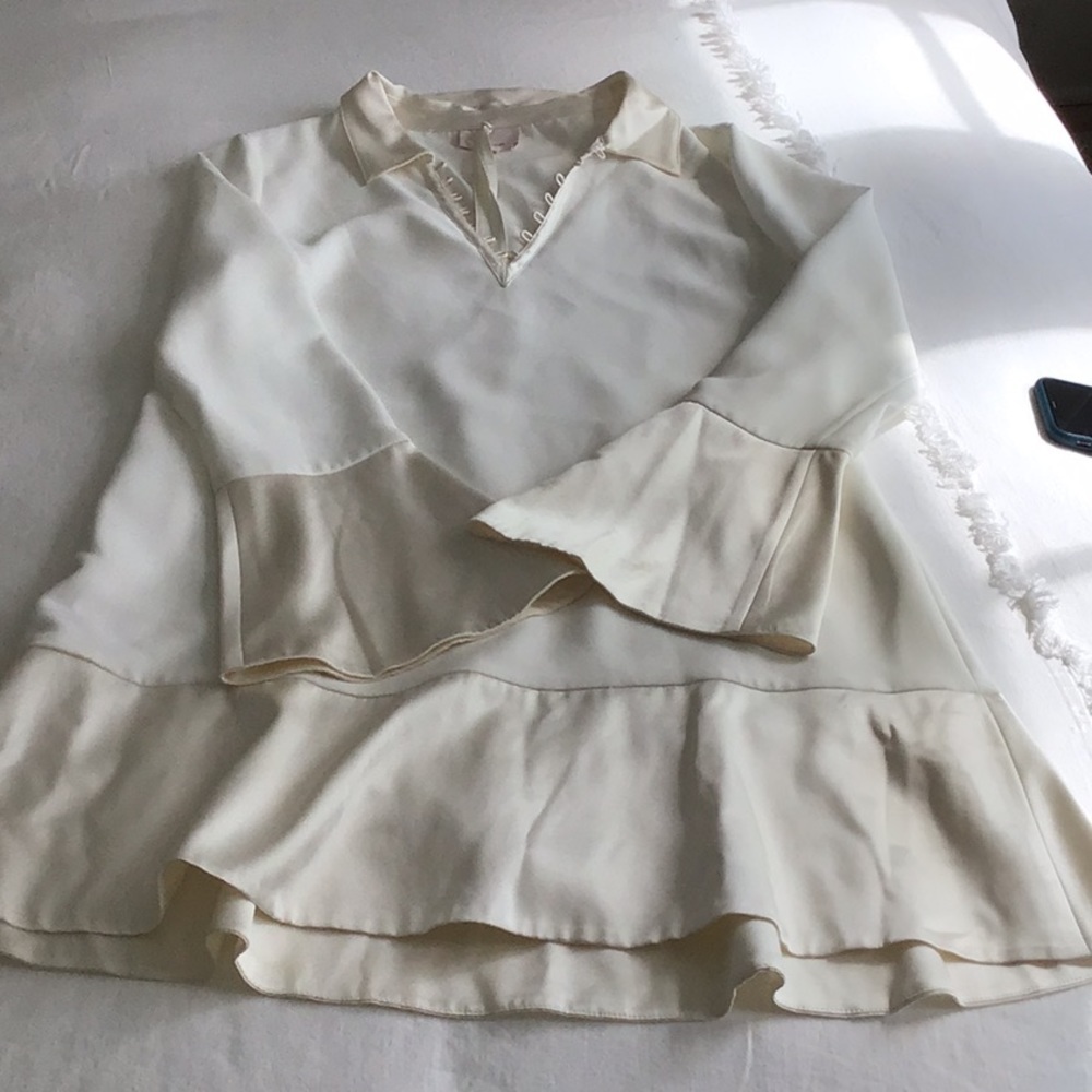 Cinq à Sept white dress